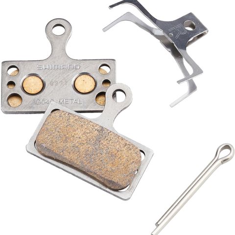 Shimano Shimano G04S Metalen schijfremblokken voor XTR/XT/SLX/Deore/Alfine/105/Ultegra