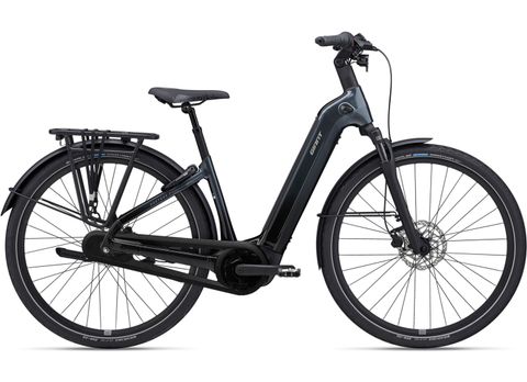 Giant Giant AnyTour E+ 6 2025 Damesfiets S Grijs / Zwart 500 Wh (60-120km)