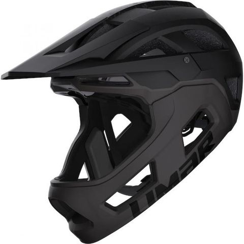 Limar Limar Livigno + Mips Matt Black M Schwarz - leichter Fullface-Helm mit maximalem Schutz