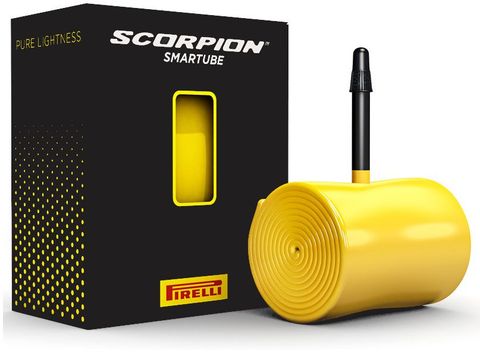 Pirelli Pirelli Scorpion SmartTube MTB Schlauch Presta - 42 mm - yellow w / black valve - Größe 59/70-622