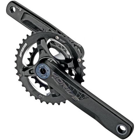 Fsa FSA V-Drive Modular Megaexo Kurbelgarnitur 2x 170 mm Schwarz - modulares Design für MTB