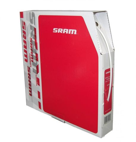 Sram SRAM Bremszughülle weiß 5 mm Werkstattrolle 30 m - Präzise Bremsperformance