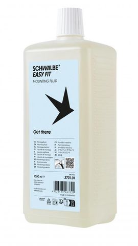 Schwalbe Schwalbe EASY FIT Montage-Flüssigkeit 1.000 ml - Nachfüllflasche für einfache Reifenmontage - Montage-Fluid