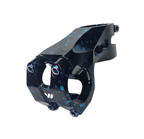 Wake Wake CNC Alüminyum 31.8mm 60mm Kamuflaj Siyah Mavi Bisiklet Gidon Boğazı