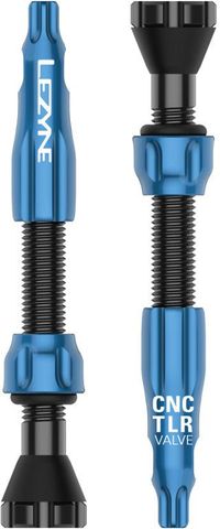 Lezyne Lezyne Tubeless Ventil CNC Aluminium SV - 44 mm - Blau - Größe 44 mm