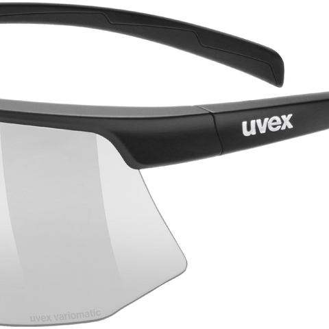 Uvex uvex Aerios V fietsbril Zwart Mat / Smoke