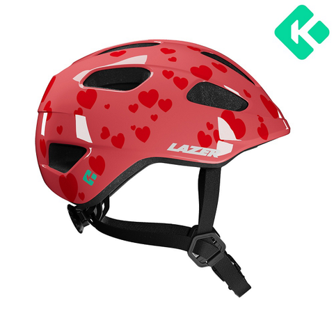 Lazer Lazer Nutz 2.0 Kineticore Çocuk Bisiklet Kaskı Little Hearts +GR Turnfit BLC2547893442