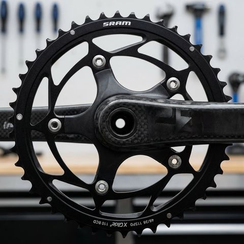 Sram Sram Kettenblatt Road Red X-Glide R 10 f Yaw S1 schwarz 39Z Alu
