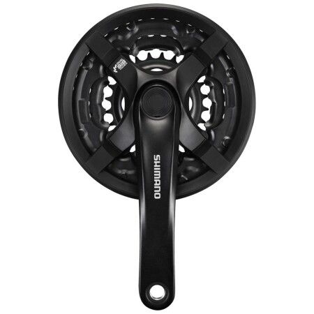 Shimano Shimano FC-TY501 Aynakol 3x7X8V Siyah 24/34/42T  170mm