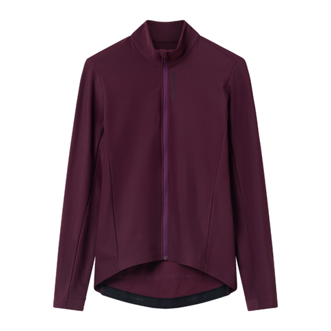 Endura ENDURA MEN‘S LOOP RIDE L/S JERSEY wielershirt lange mouw black cherry