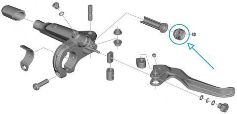 Shimano SHIMANO CUES Membran-Kappe Y2R09803T - für BL-U8000