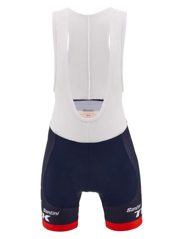 Segafredo Santini Trek SegaFredo Çocuk Askılı Bisiklet Taytı RE1071KID23TS - Lacivert / 5 Yaş
