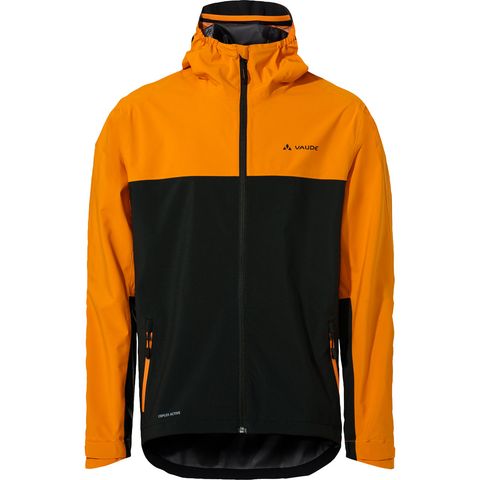 VAUDE VAUDE Mens Moab Rain Jacket kurkuma