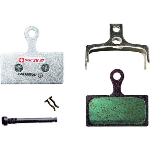 SwissStop SwissStop 28 E Shimano E-Bike Disc Bremsbeläge - organische Belagsmischung, hohe Temperaturstabilität