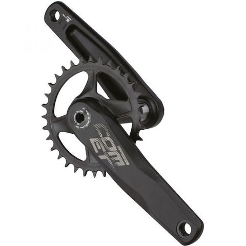 Fsa FSA Kurbelgarnitur Comet Modular Megaexo 1x 175 mm Schwarz - steife & leichte Trail-Kurbel