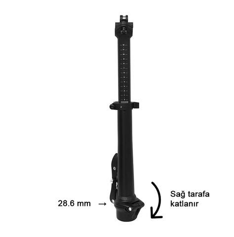 İmpact İmpact Katlanır Bisiklet Gidon Boğazı Alüminyum 28.6mm
