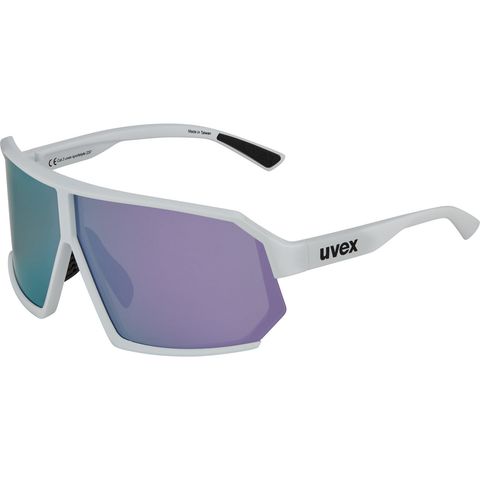 Uvex uvex sportstyle 237 Sportbrille white matt mirror lavender