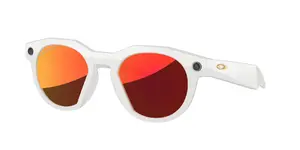 Oakley OAKLEY Meta HSTN Sport Zonnebril Grijs met Prizm Ruby Lens