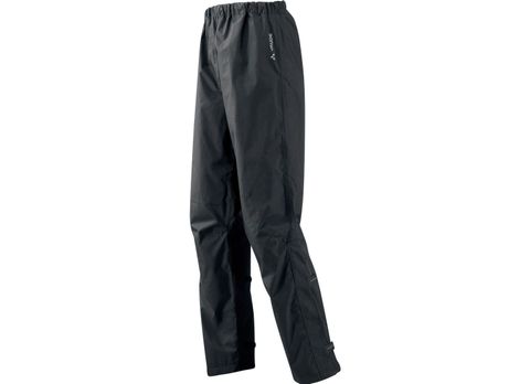VAUDE Vaude Me Fluid Pants II Regenbroek Zwart M