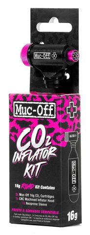 Muc Off Muc-Off Road Inflator Kit zwart/roze
