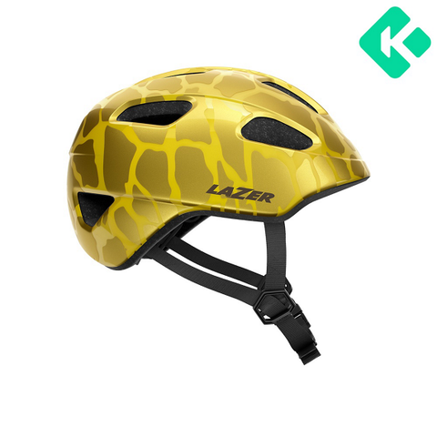 Lazer Lazer PNUT Kineticore Çocuk Bisiklet Kaskı Gold Giraffe BLC2237891979