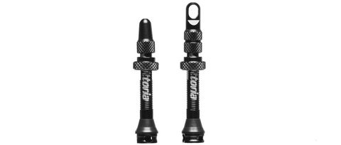 Vittoria Vittoria Tubeless Sibop 40mm Alüminyum 1 Çift Siyah