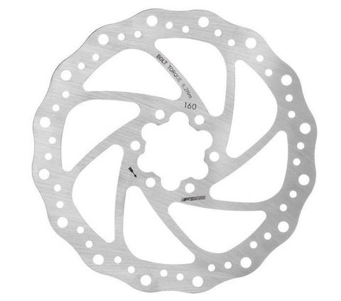 Fsa FSA Afterburner Bremsscheibe 160 mm Silber - Ultraleicht & optimierte Kühlung