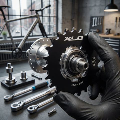 XLC XLC Single Speed Ritzel 1/8",19 Zähne schwarz