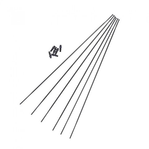 DT Swiss DTSwiss DT Swiss Speichenkit für EXC1200 SPLINE 29" VR/HR Schwarz - zuverlässiger Ersatz in neuester Version