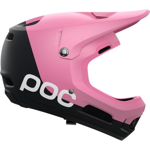 Poc POC Coron Air MIPS Fullface Kask - Siyah/Pembe