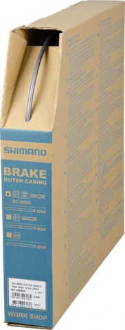 Shimano SHIMANO Bremszugaußenhülle DURA-ACE BC-9000 40 m - Graue Außenhülle für Rennradbremsen
