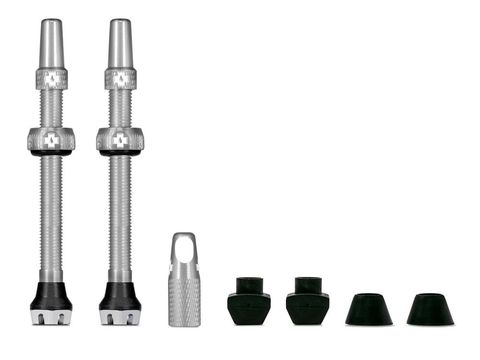 Muc Off MucOff Muc Off Tubeless Valve Kit V2 Universal for MTB & Road silver 60
