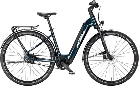 Ktm KTM Macina Superbelt SX - 400 Wh - 28 Zoll - Tiefeinsteiger - 2026 - Dark Sea/Silver - Größe 46 CM