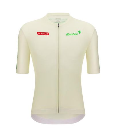 Santini Santini La Vuelta Official Lisbona Bisiklet Forması RE94075C24LVLISB - KREM / L