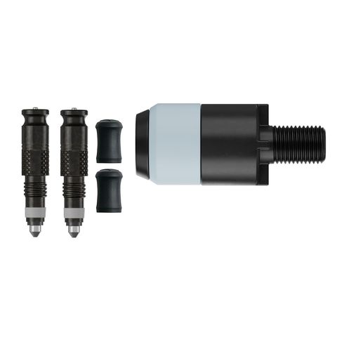 Schwalbe Schwalbe Clik Valve Umrüstkit SV-SCV inkl. Pumpenkopf-Adapter für AV-Pumpenköpfe