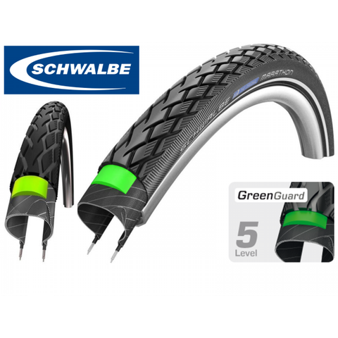 Schwalbe BROMPTON DIŞ LASTİK SCHWALBE MARATHON GREENGUARD 16