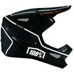100% 100% Status Fullface Kask - Dreamflow Black