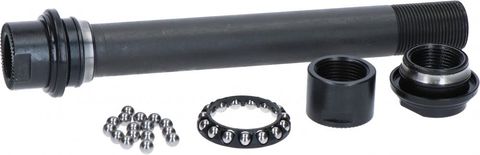 Shimano SHIMANO Hohlachse WH-MT500-R Komplettkit - für 29" MTB-Laufräder, Schnellspanner, Disc