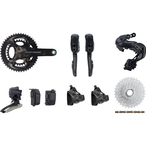 Campagnolo Campagnolo Super Record Wireless Gruppe 2x12-fach 32-48 140/140 carbon Anlöt 11-32 170,0 mm ohne