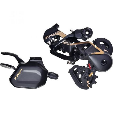 TRP TRP DH7 M-860 Schaltgruppe 7-fach Gold - 272 g Schaltwerk für Downhill