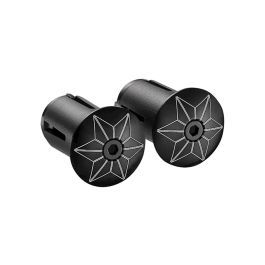 Supacaz Supacaz BP-05 Gidon Tıpası Star Plugz Anodized/Black 