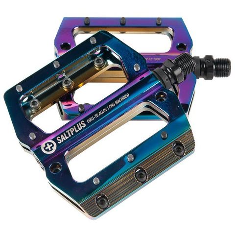 Salt Salt Plus Echo Alloy CNC Pedal - Oil Slick