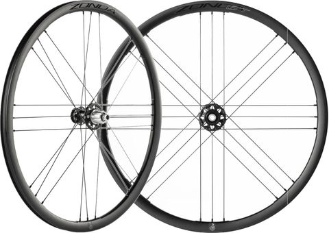 Campagnolo Campagnolo Zonda GT Disc 28" Gravel Laufradsatz 2WF, Campa N3W 13-fach - schwarz - Größe TA 12x100 mm/12x142 mm