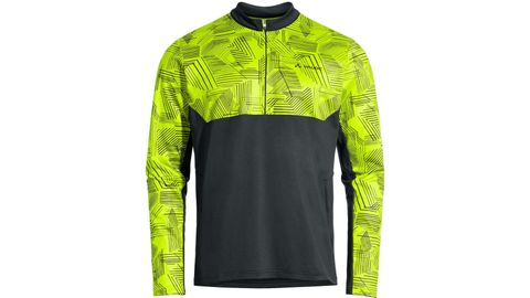 VAUDE Vaude Men's Virt QZip LS T-Shirt NEON YELLOW / S
