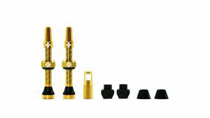 Muc Off MUC-OFF Tubeless Valve Kit Universeel Goud