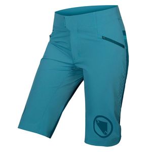 Endura ENDURA Single Track Lite Short Fit MTB Fietsbroek Kort Blauw Dames