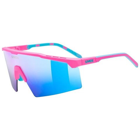 Uvex uvex Flowline Pink Matt - Mirror Blue Sonnenbrille, Einheitsgröße