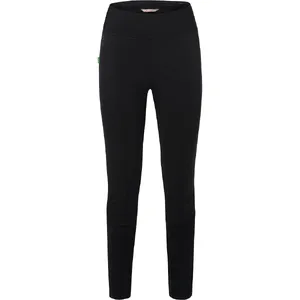 VAUDE VAUDE Matera Warm II Fietsbroek Lang Zonder Bretels Zwart Dames 36