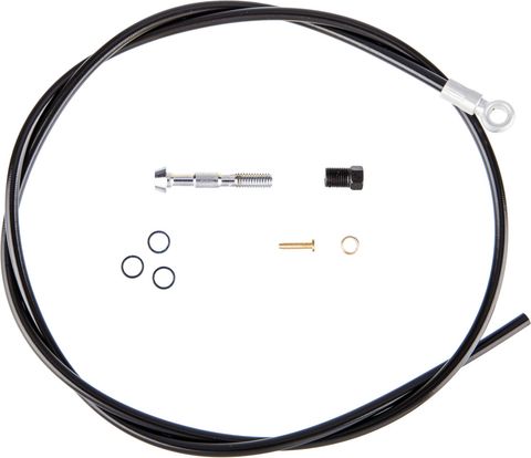 Shimano Shimano Bremsleitung SM-BH59-SB kürzbar mit Banjo (BR-R785) schwarz 1700 mm