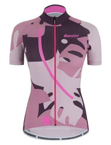 Santini Santini 1S GIADA MAUI Kadın Bisiklet Forması 1S95475GIADAMAUI - PEMBE / XL
